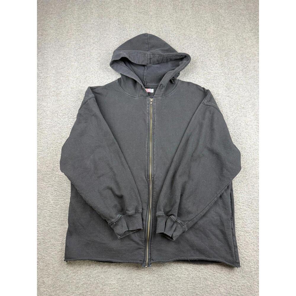 URBAN‎ OUTFITTERS BDG Black Full Zip Hoodie Sweatshirt Women's Size Small